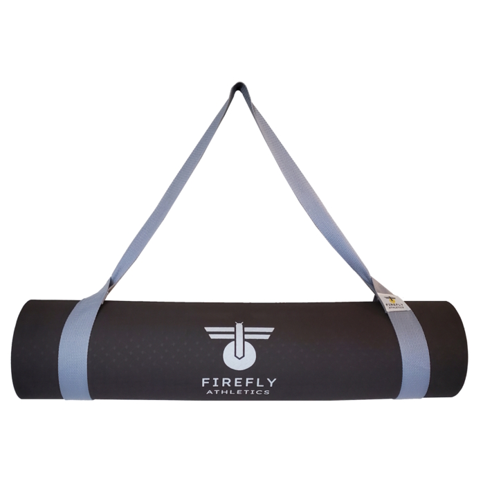Lightweight & Eco-friendly Yoga Mat with Carrying Strap – Firefly